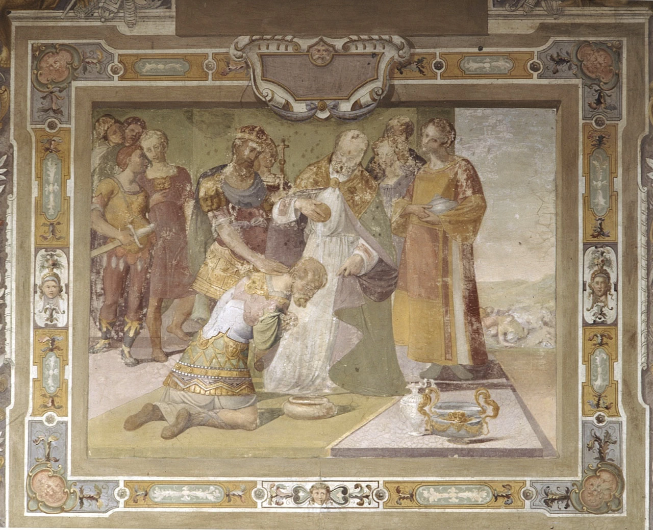 Storia di Goffredo di Buglione - Villa medicea della Petraia, Firenze